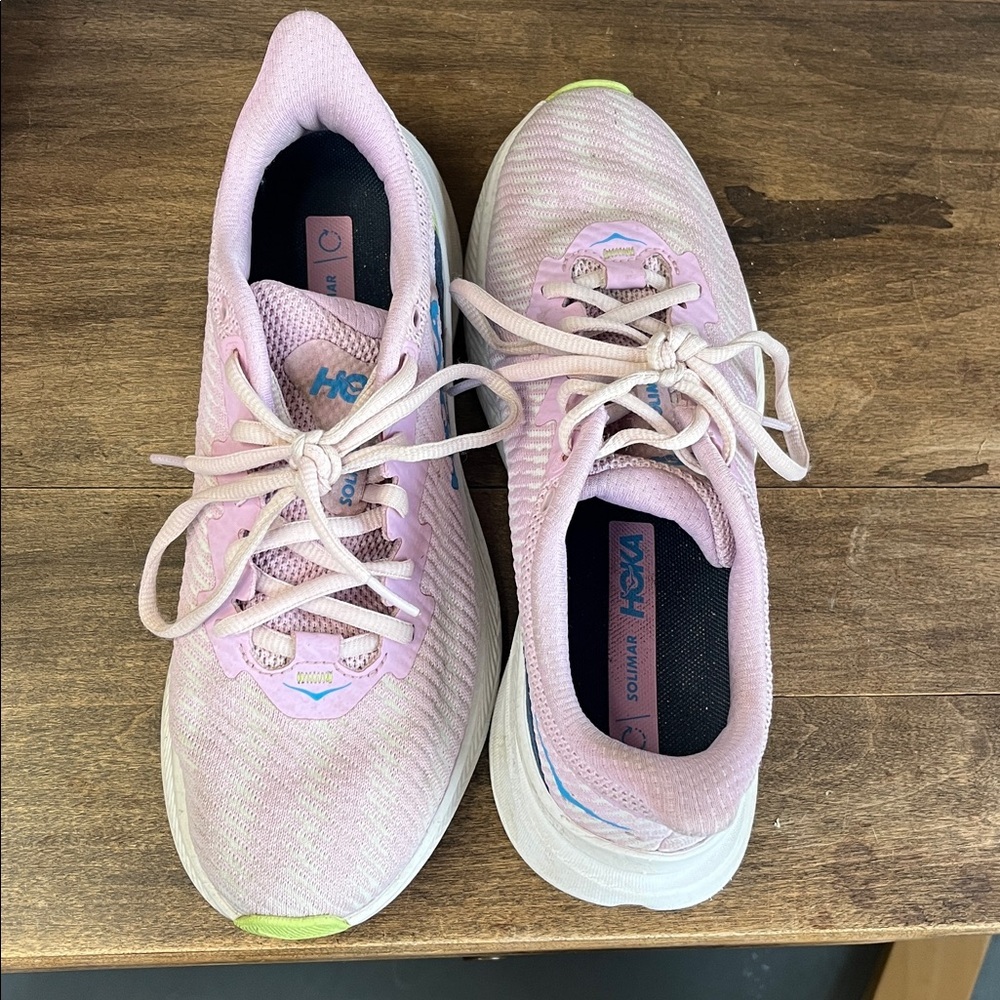 HOKA Solimar Women’s Running Shoes Pink, Size 8 - Picture 4 of 12